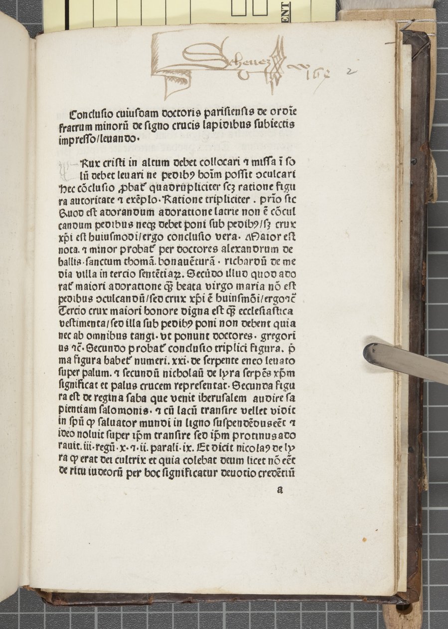 Tractat[us] sancti Augustini, written by Augustine of Hippo (pen & ink on paper) بواسطة غير معروف