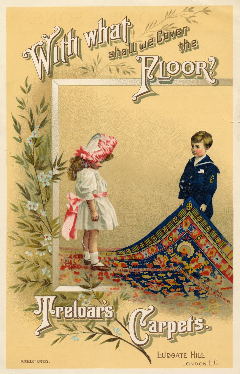 سجاد Treloar ، 1910 بواسطة غير معروف