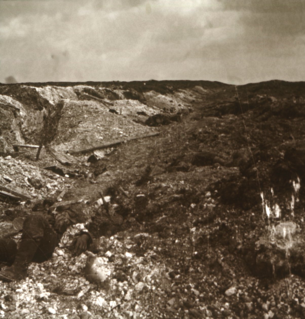 الخنادق ، السوم ، شمال فرنسا ، c1914-c1918 بواسطة غير معروف