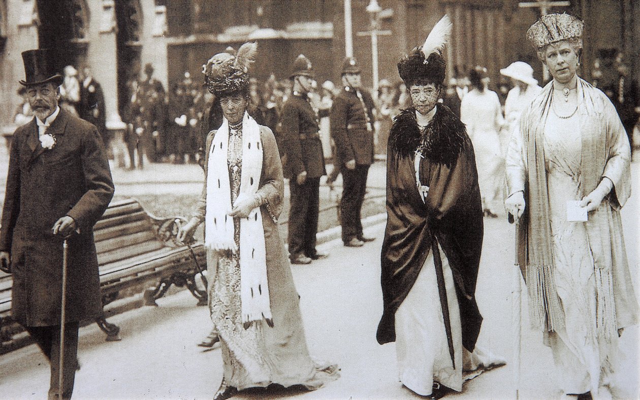 تسارينا ماريا فيودوروفنا من روسيا تزور بريطانيا ، 1890 بواسطة غير معروف