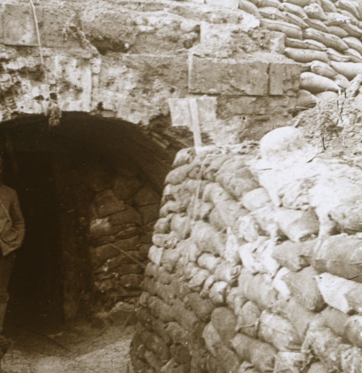 نفق ، جبل كاسكو ، فرنسا ، c1914-c1918 بواسطة غير معروف