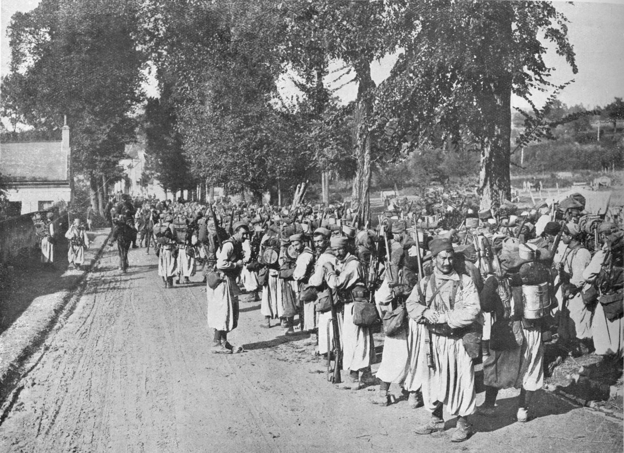 توركوس ينتظر الأمر للتقدم ، 1914 بواسطة غير معروف