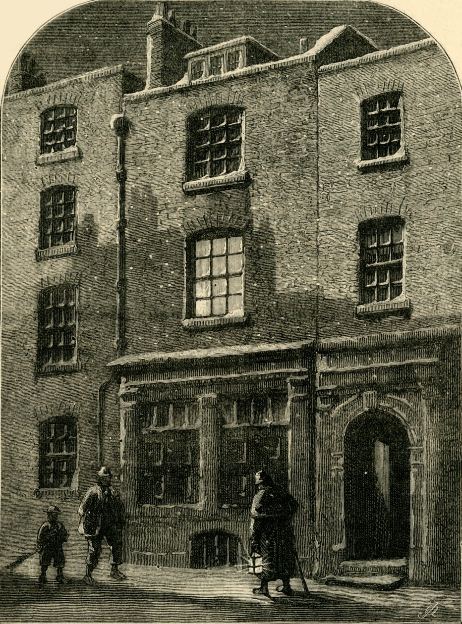منزل تورنرز في Maiden Lane ، 1881. بواسطة غير معروف