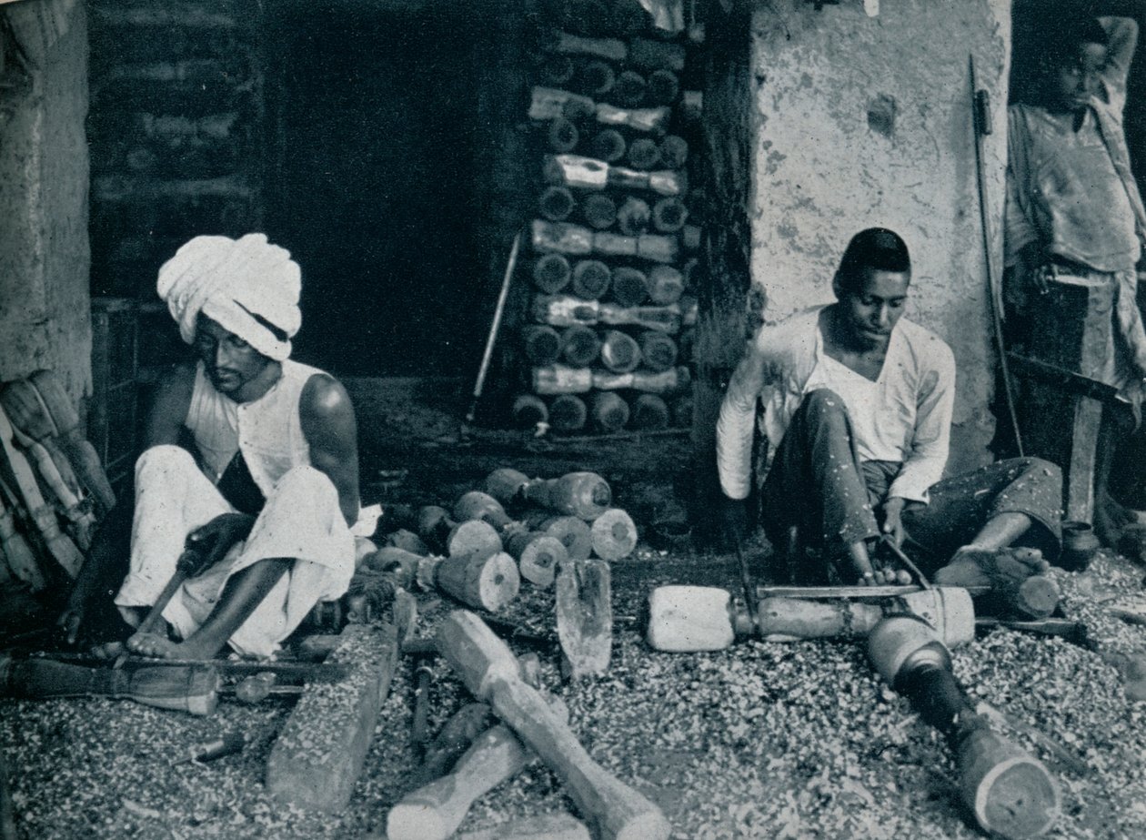 تدوير أرجل السرير الخشبية ، c1942 بواسطة غير معروف