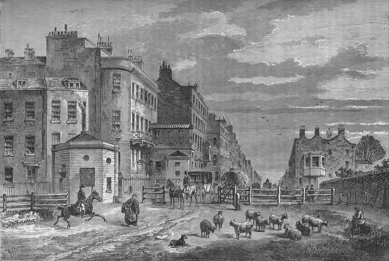 Tyburn Turnpike ، وستمنستر ، لندن ، 1820 1878 بواسطة غير معروف