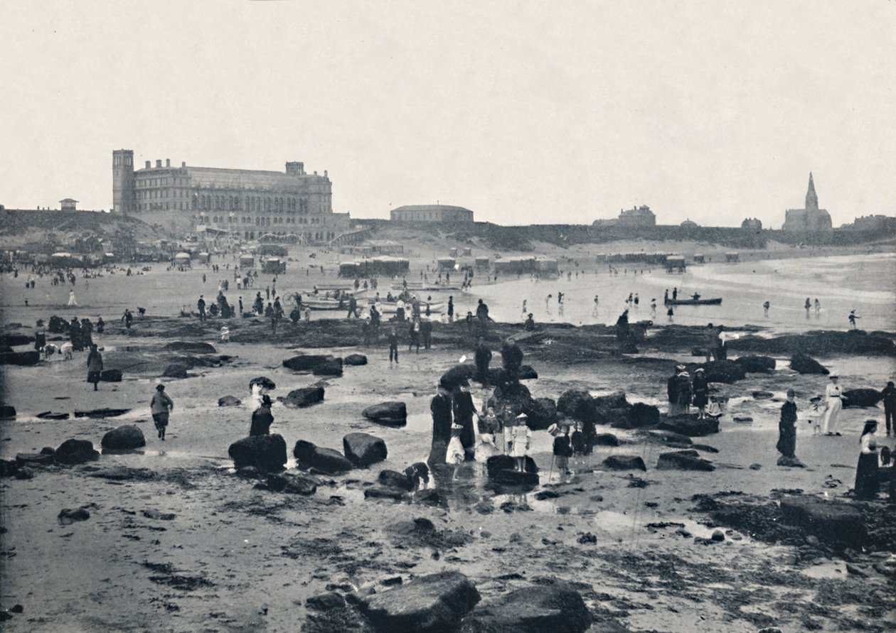 Tynemouth - حوض السمك والرمال ، 1895 بواسطة غير معروف