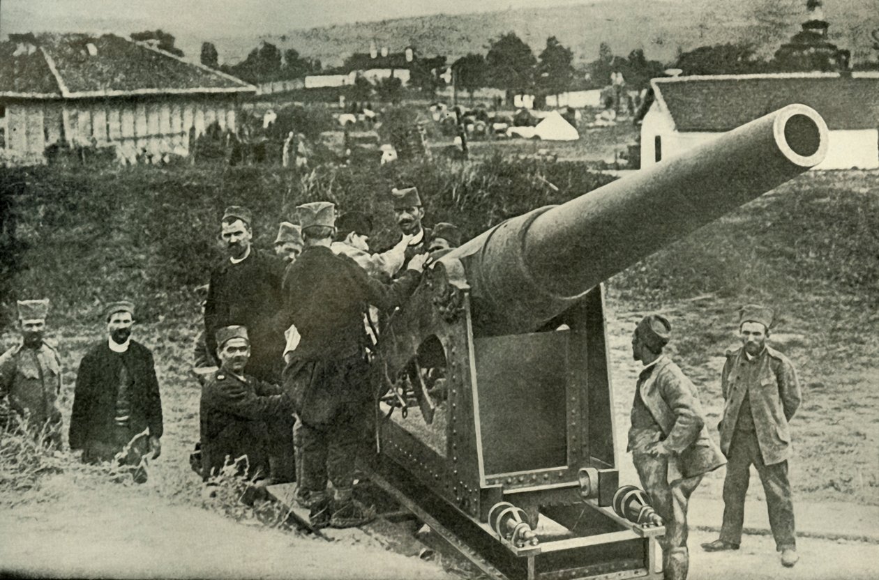 المجموعة النموذجية لمدفعية سيرفيان ، 1919. بواسطة غير معروف