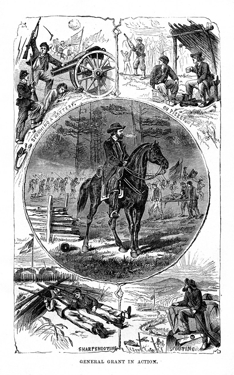 يوليسيس غرانت ، الرئيس الثامن عشر للولايات المتحدة ، 1872 بواسطة غير معروف