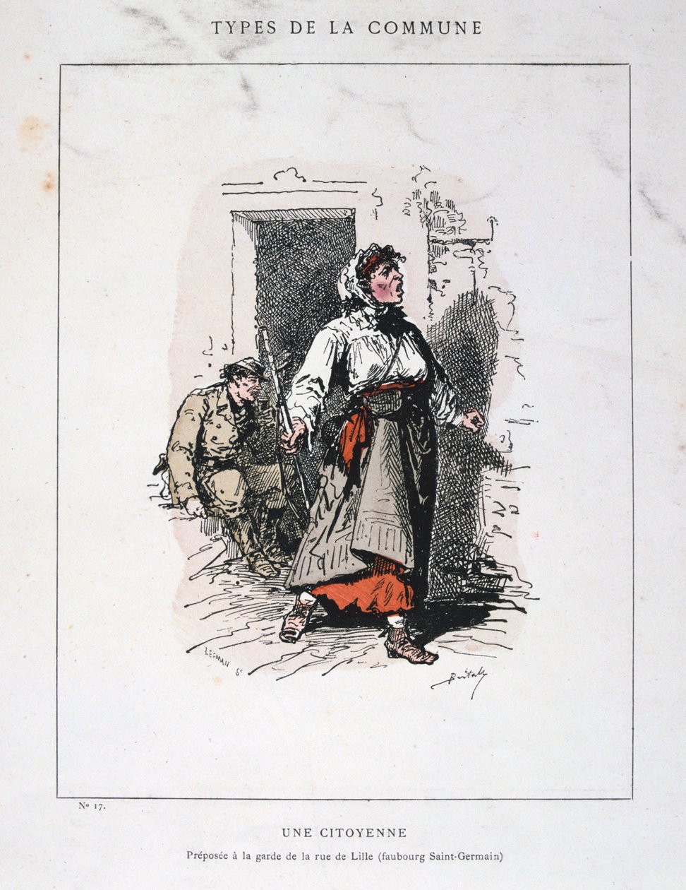 مواطن ، كومونة باريس ، 1871. بواسطة غير معروف