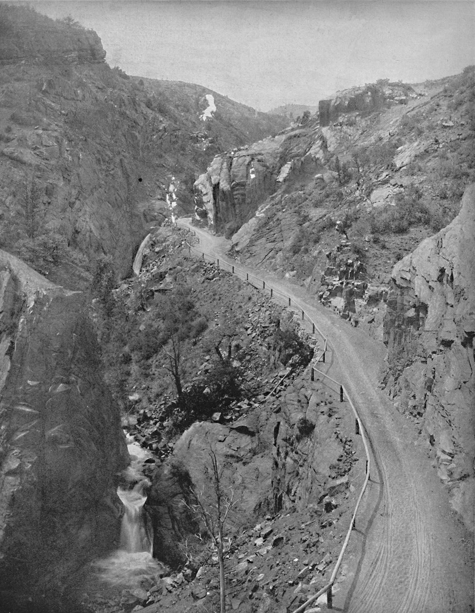 Ute Pass ، كولورادو ، c1897. بواسطة غير معروف
