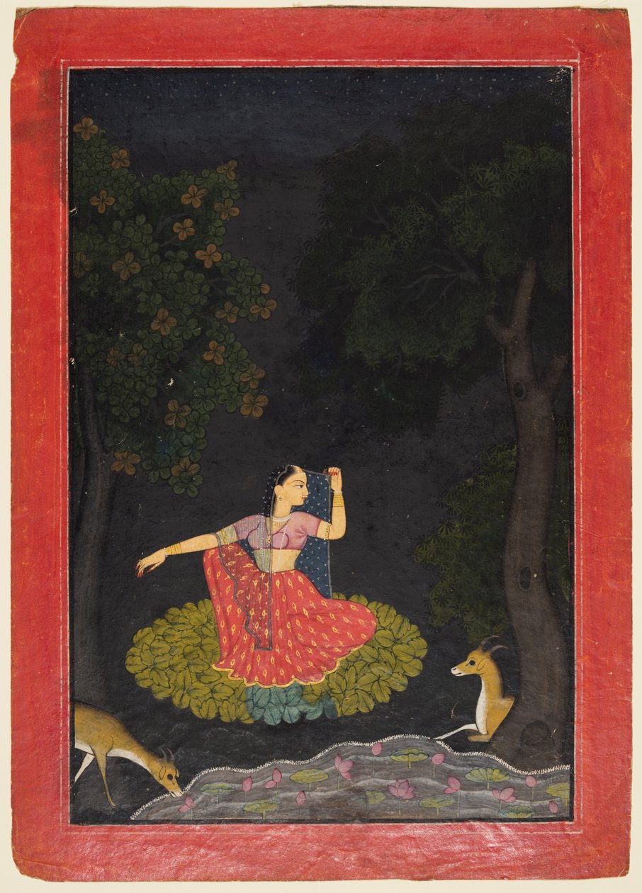 Vasaksajja Nayika ، ج. 1750. بواسطة غير معروف