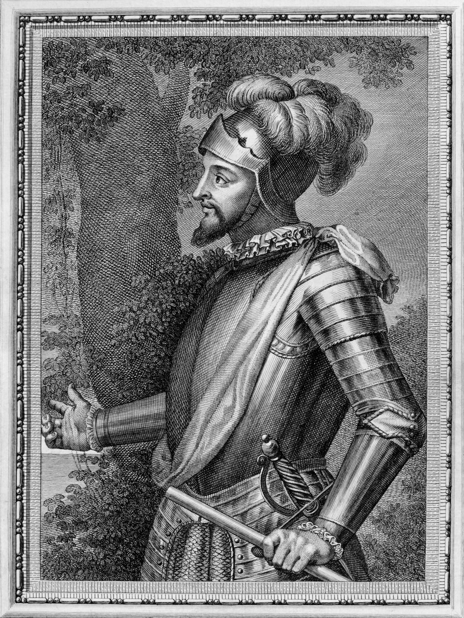 فاسكو نونيز دي بالبوا 1475-1519 من صور الإسبان اللامعين ، 1791 بواسطة غير معروف