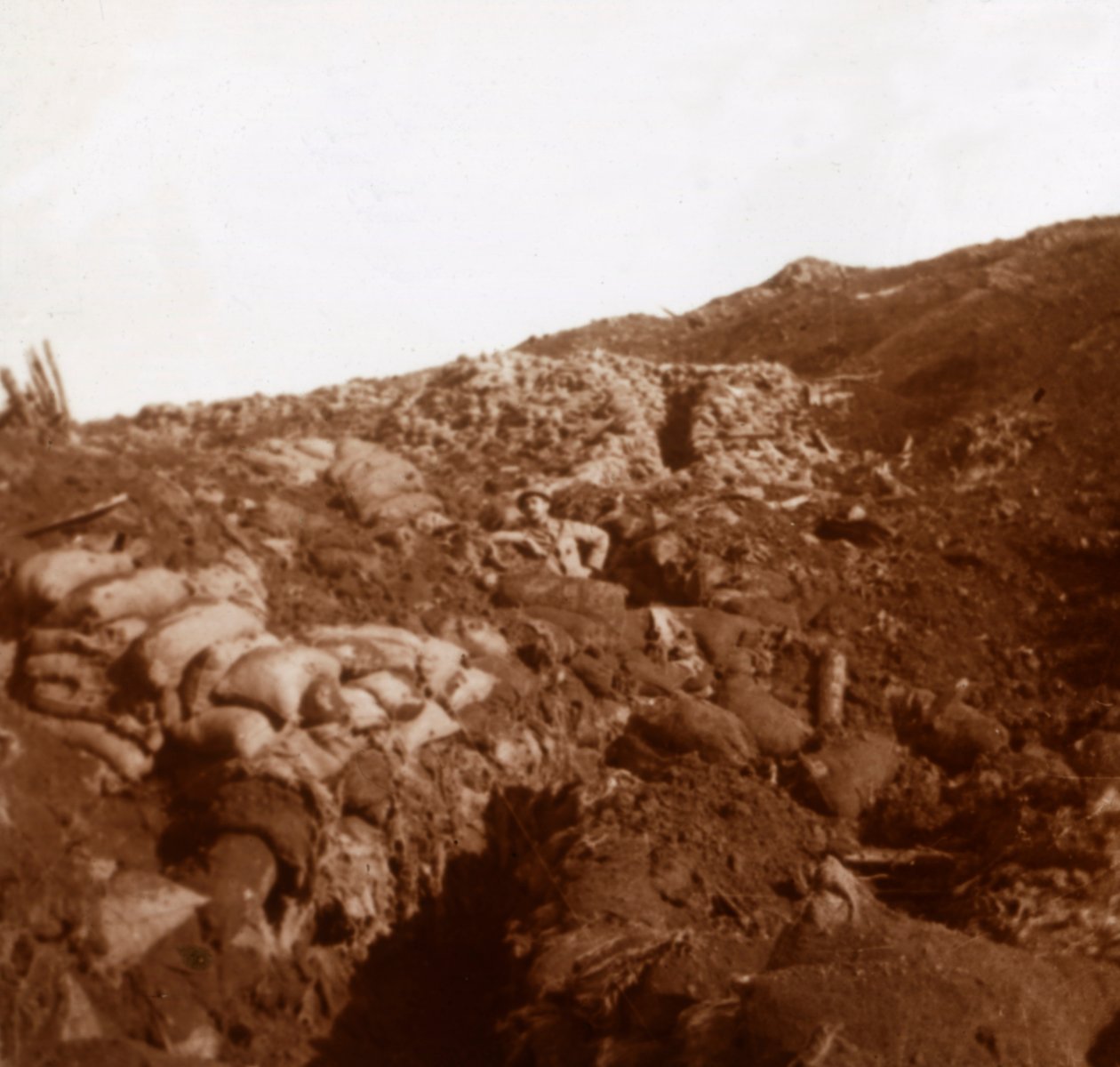 Vauquois ، شمال فرنسا ، c1914-c1918 بواسطة غير معروف