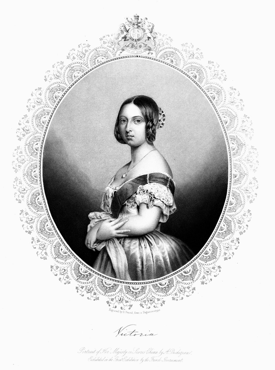 فيكتوريا ، ملكة بريطانيا العظمى وأيرلندا ، c1850 بواسطة غير معروف