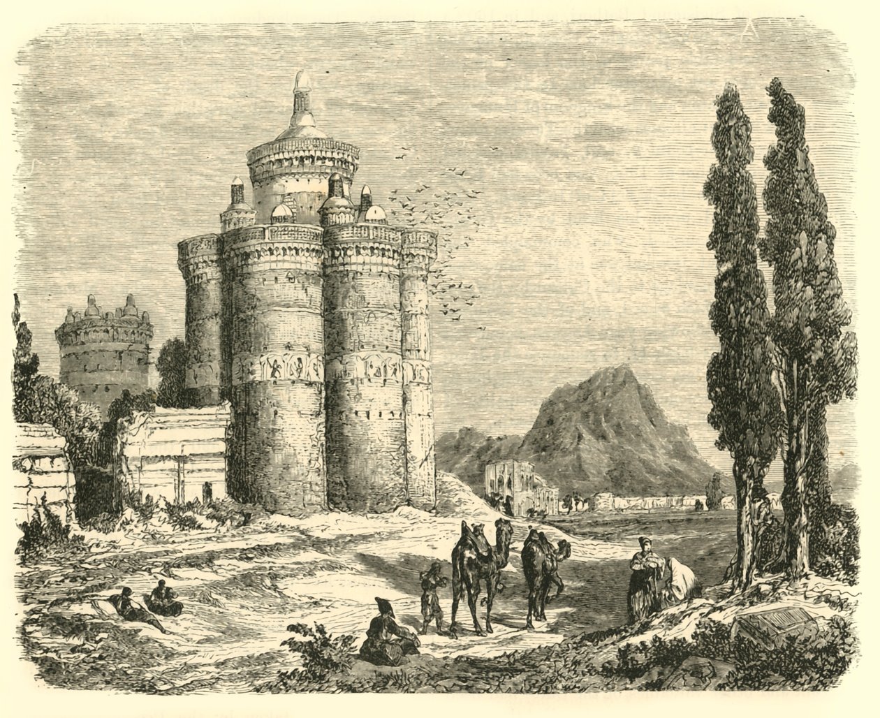بالقرب من أصفهان ، 1890. بواسطة غير معروف