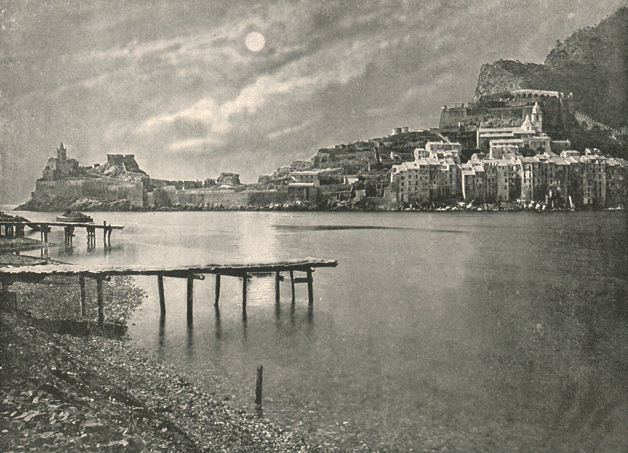 منظر من الخليج ، لا سبيتسيا ، إيطاليا ، 1895. بواسطة غير معروف
