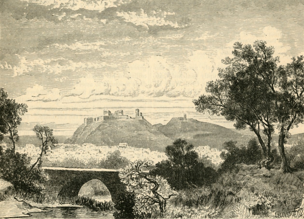 منظر لأثينا ، 1890. بواسطة غير معروف