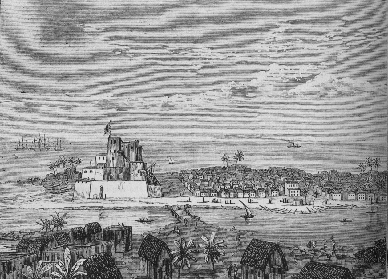 منظر المينة ، c1880 بواسطة غير معروف