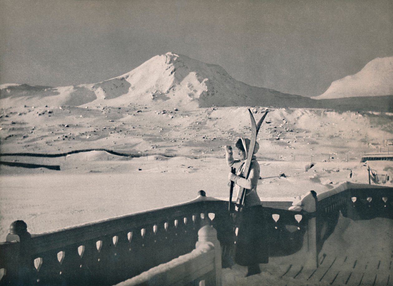 منظر لفنلندية ، سكة حديد بيرغن ، 1914. بواسطة غير معروف