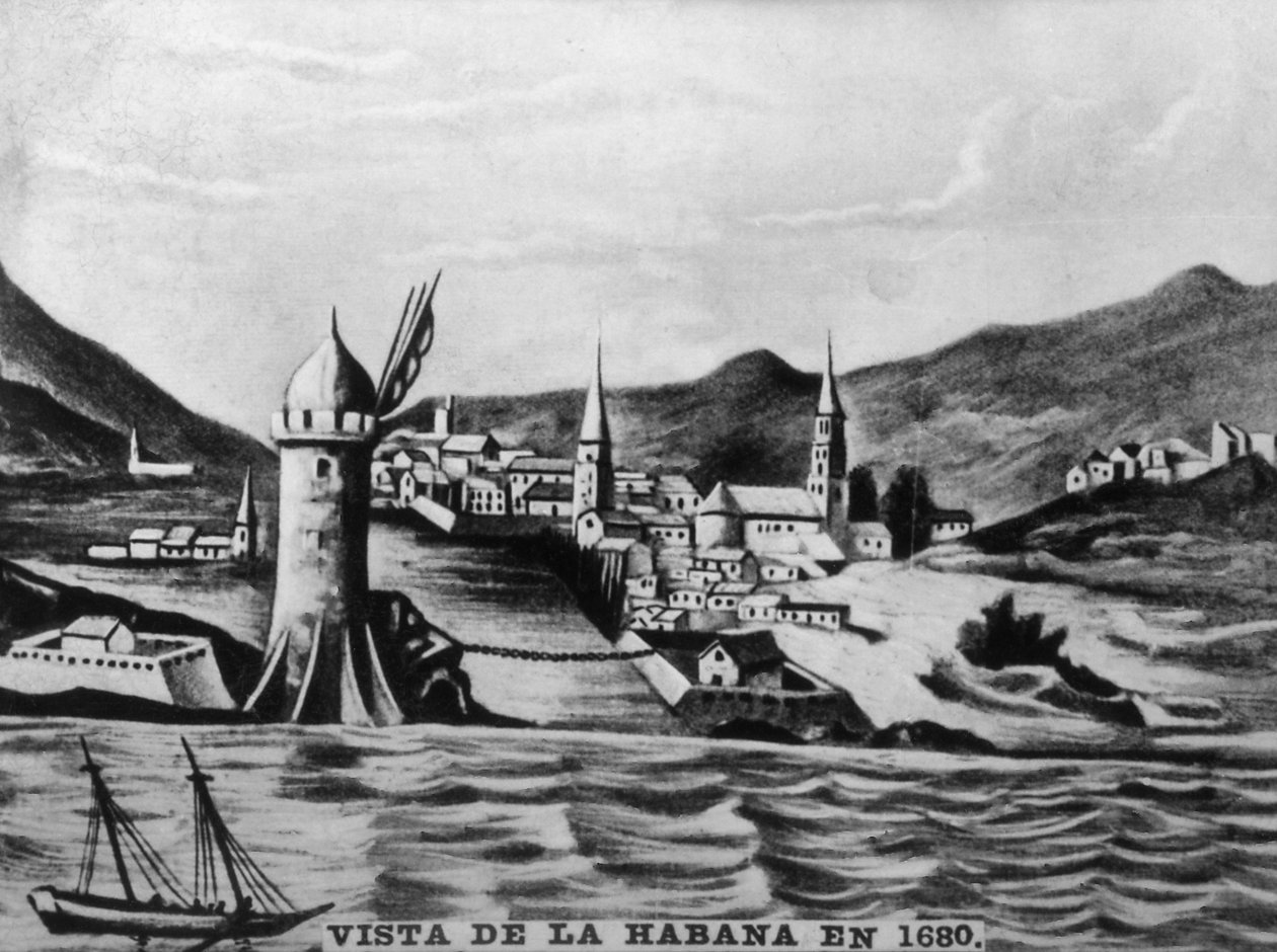 منظر هافانا ، 1680 ، 1920s بواسطة غير معروف