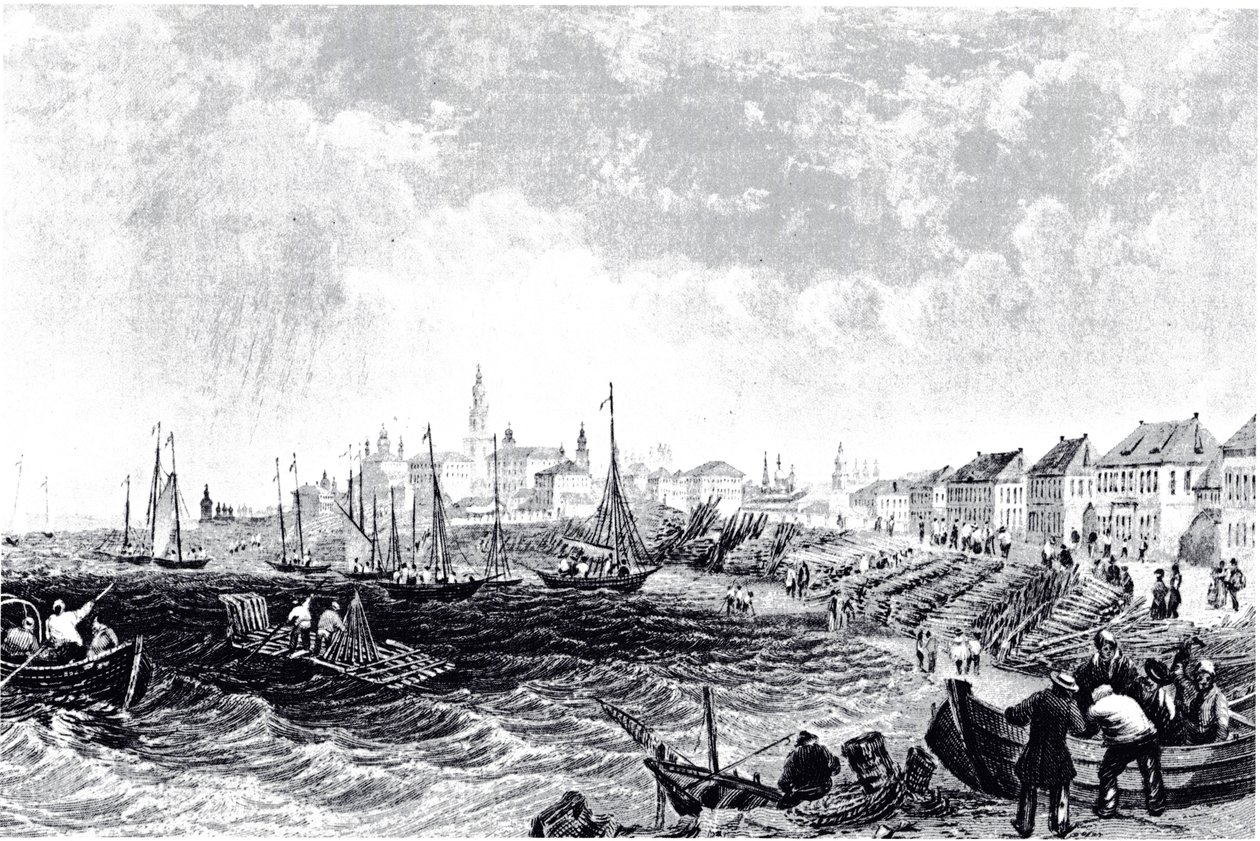 عرض كوستروما ، كاليفورنيا 1835 بواسطة غير معروف