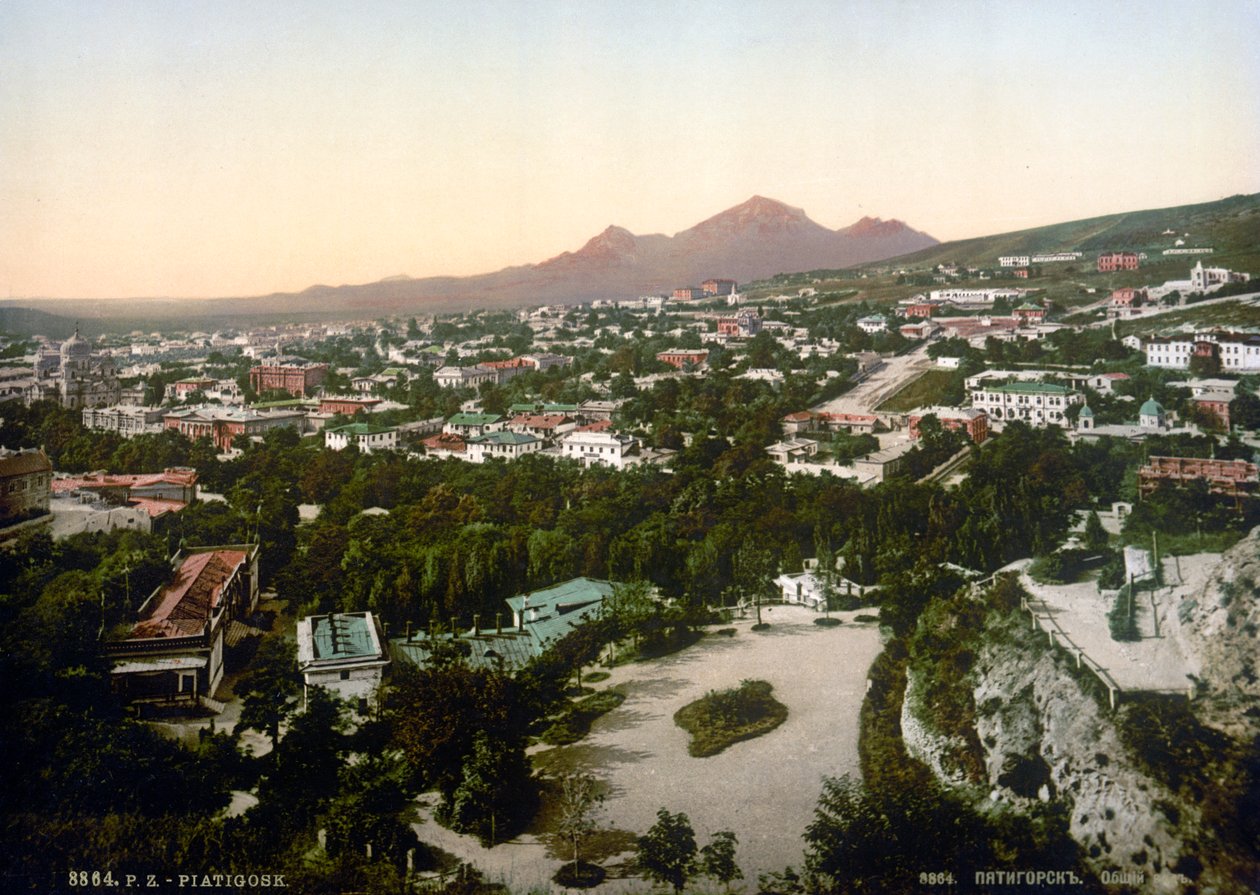 منظر لبياتيغورسك ، روسيا ، 1895 بواسطة غير معروف