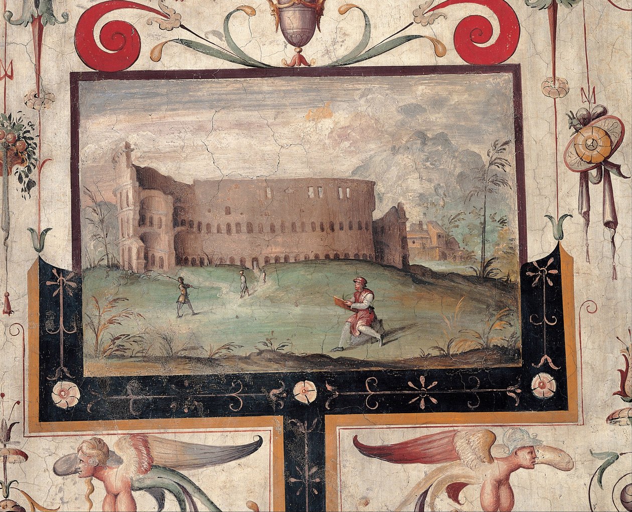 منظر الكولوسيوم ، 1544 بواسطة غير معروف