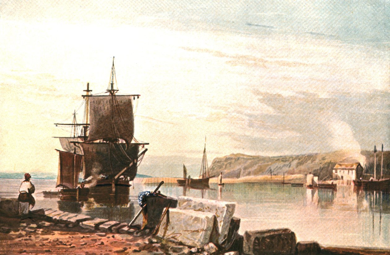 نظرة على Exe ، c1900. بواسطة غير معروف