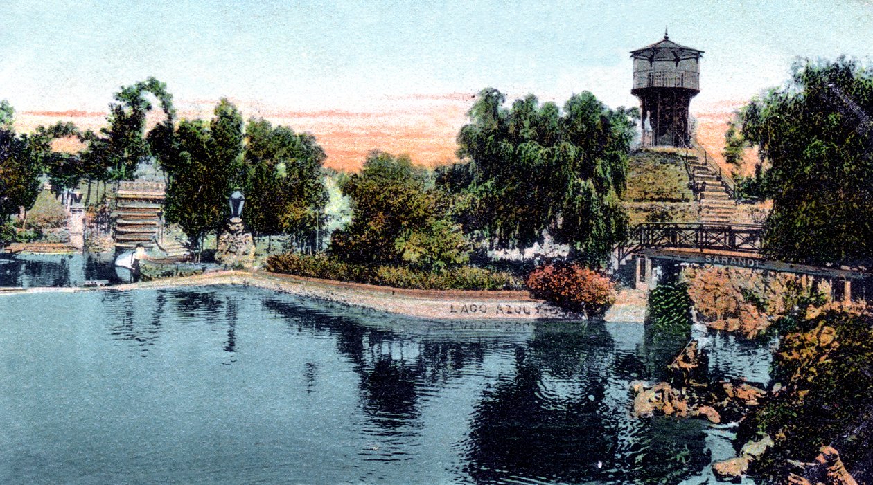 فيلا Dolores ، Lago Azul ، مونتيفيديو ، أوروغواي ، c1900s بواسطة غير معروف