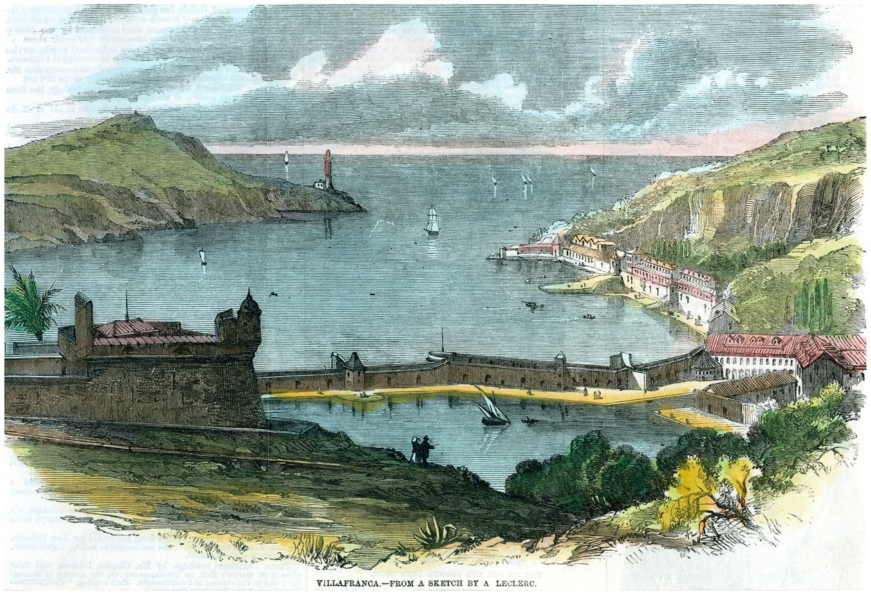 فيلافرانكا ، إيطاليا ، c1870 بواسطة غير معروف