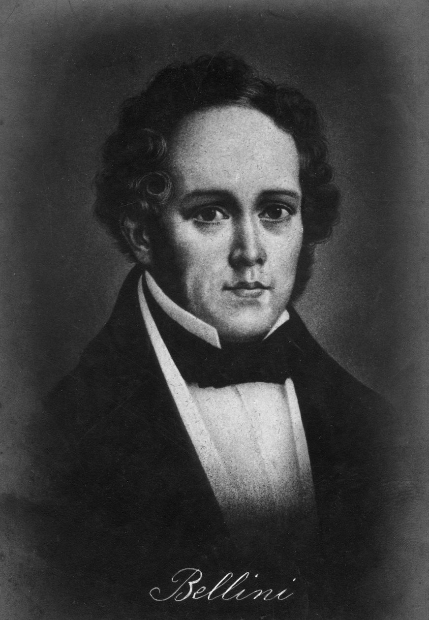 فينتشينزو بيليني 1801-1835 ، مؤلف موسيقي إيطالي ، القرن العشرين بواسطة غير معروف