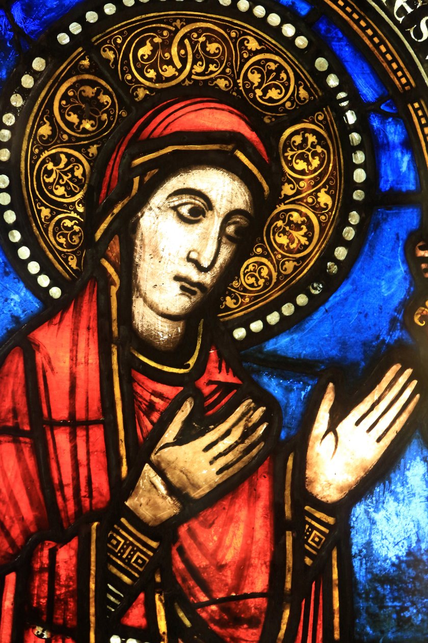 مريم العذراء. الزيارة. الربع الثالث من القرن الثاني عشر. متحف Oeuvre Notre Dame في ستراسبورغ ، ستراسبورغ ، فرنسا بواسطة غير معروف