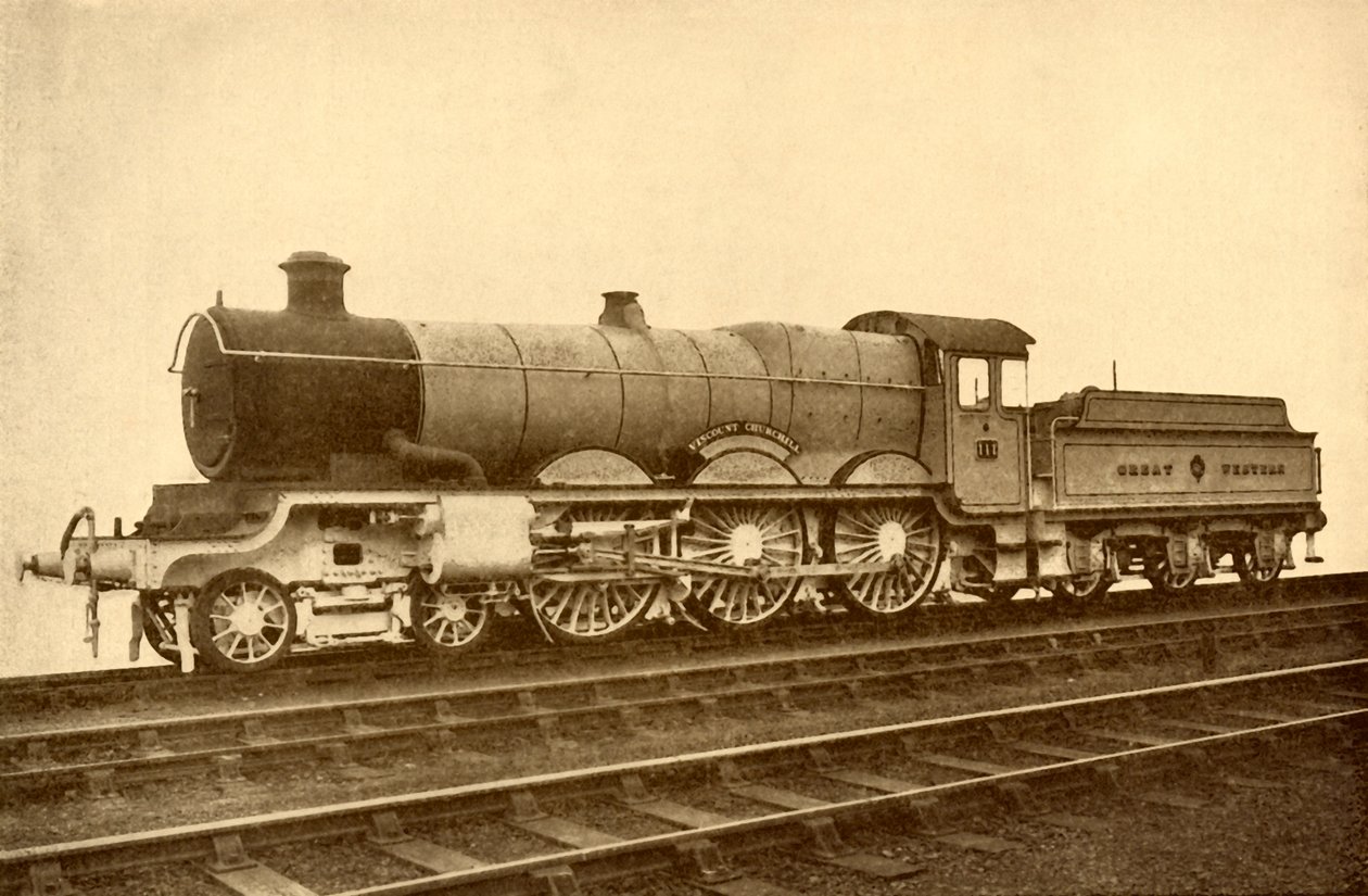 فيكونت تشرشل 4-6-0 ، 1930. بواسطة غير معروف