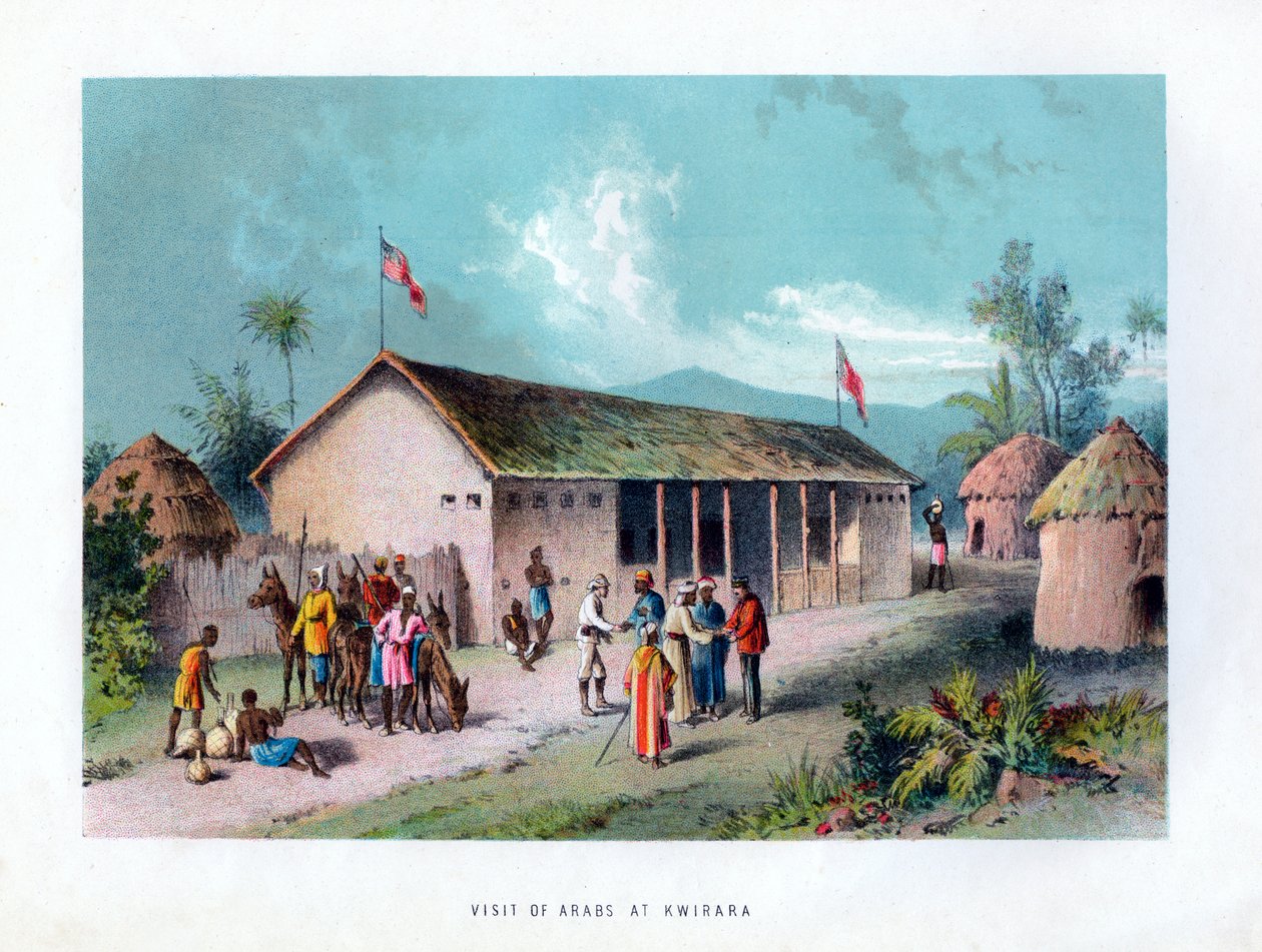 زيارة العرب في الكوارة عام 1875 بواسطة غير معروف