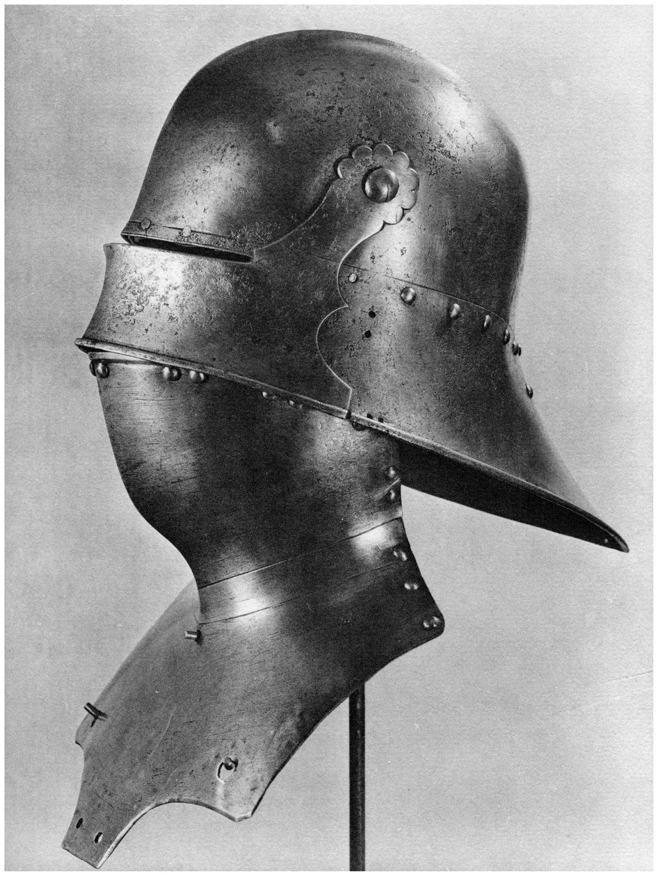 sallet و bevor تمت زيارتها ، c1480 1958 بواسطة غير معروف