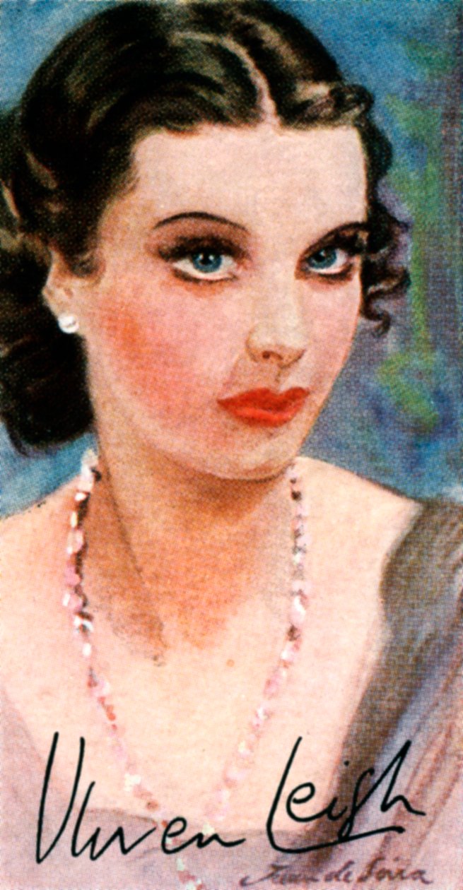 فيفيان لي ، 1913-1967 ، الممثلة الإنجليزية للمسرح والسينما ، القرن العشرين بواسطة غير معروف