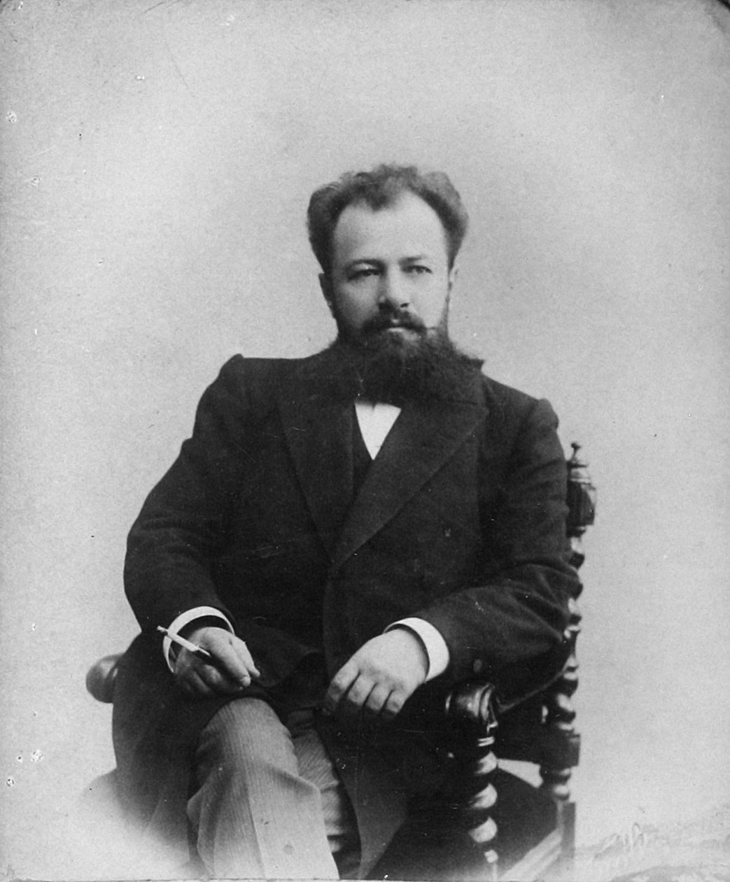 فلاديمير نيميروفيتش دانتشينكو ، مدير المسرح الروسي ، 1896 بواسطة غير معروف