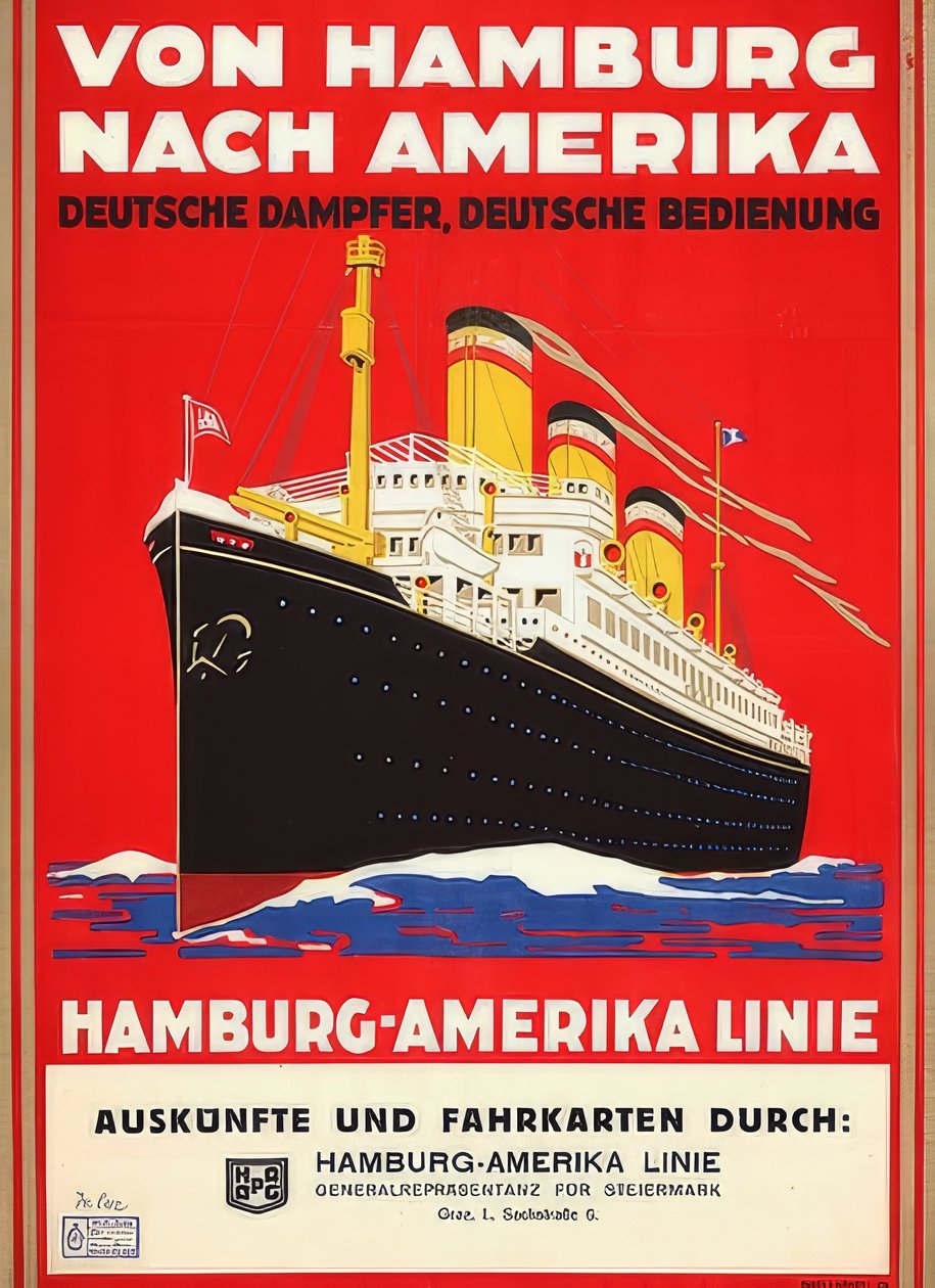 من هامبورغ إلى أمريكا. النمسا ، غراتس ، 1938-1939 (ج. وينر ، فيينا) بواسطة غير معروف