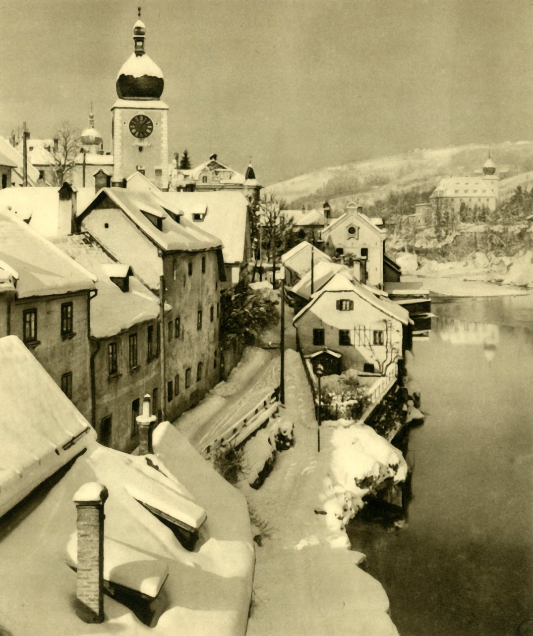 Waidhofen an der Ybbs ، النمسا السفلى ، c1935. بواسطة غير معروف
