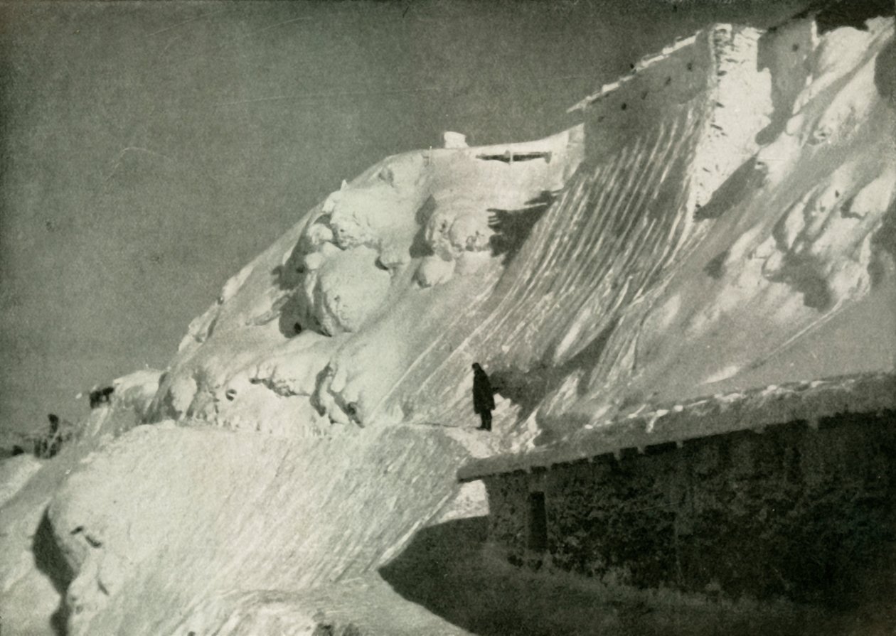 الحرب بين الثلج الأبدي ، 1919. بواسطة غير معروف