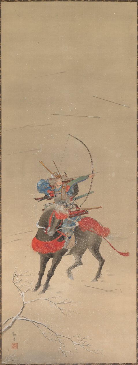 شنت المحارب على الحصان ، 1700s-1800s. بواسطة غير معروف