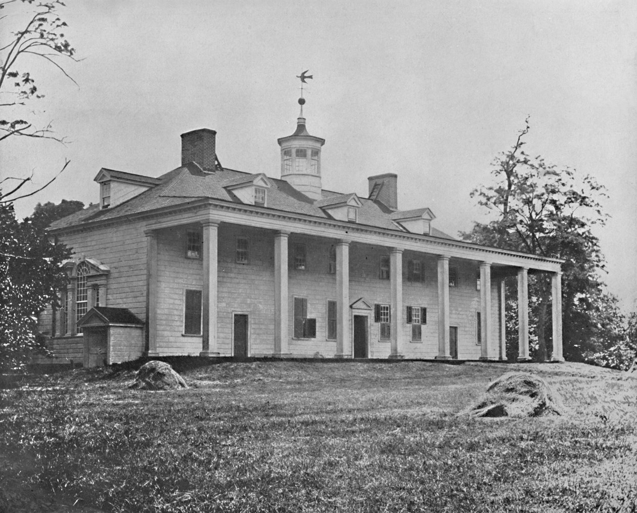 Washingtons Home، Mount Vernon، Virginia، c1897. بواسطة غير معروف