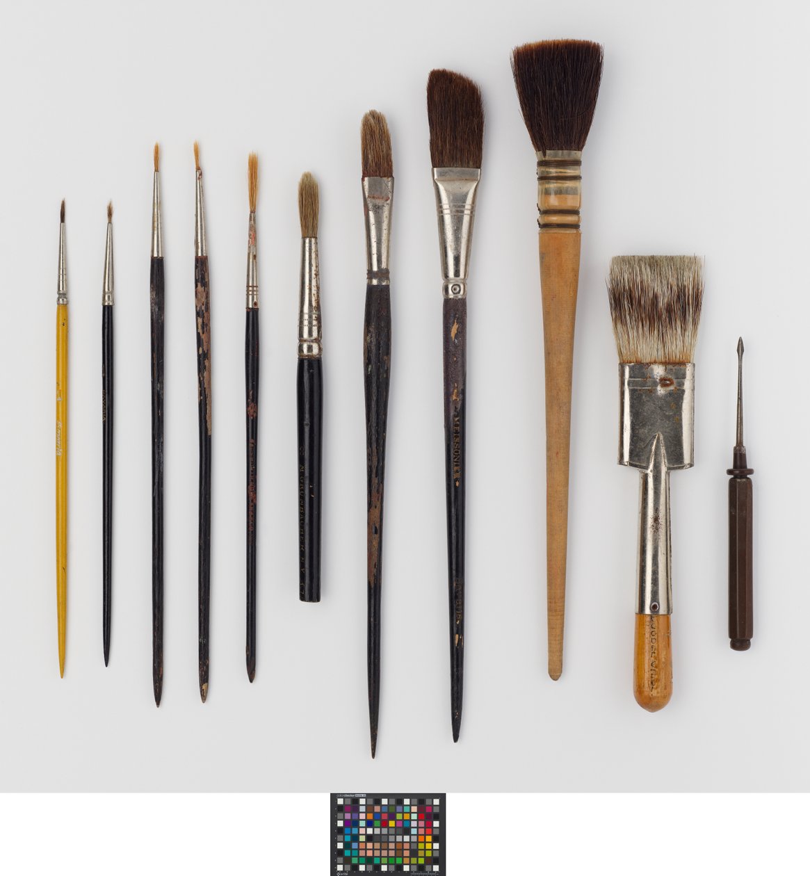Watercolour tools belonging to John Singer Sargent بواسطة غير معروف