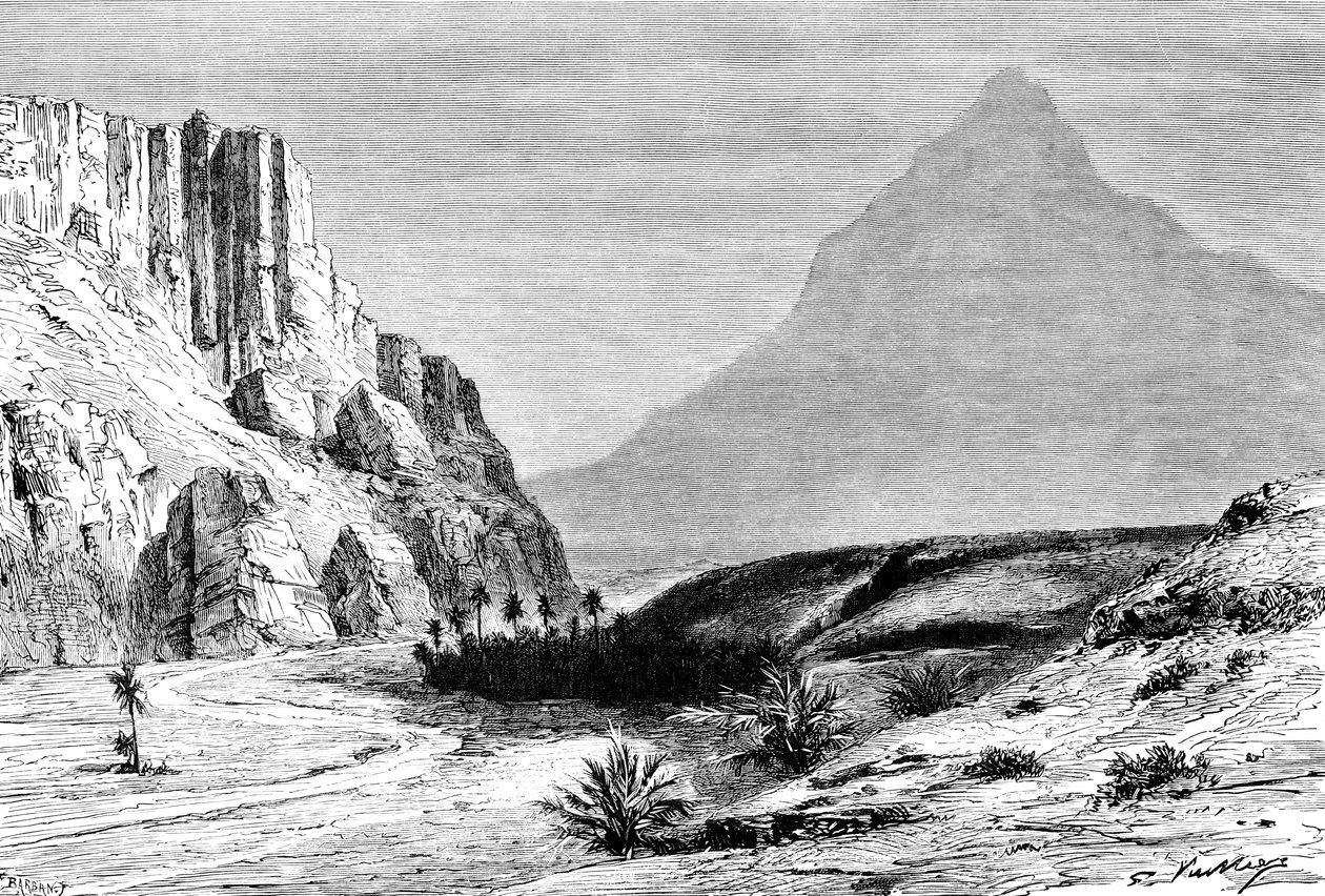 Web El-Halluf, near Figuig, Morocco, 1895 بواسطة غير معروف