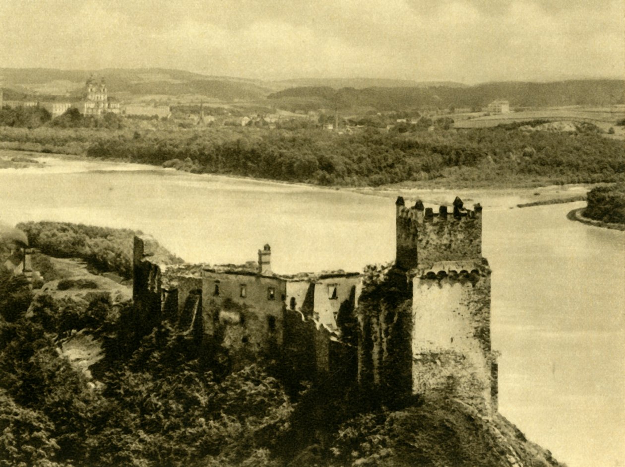 قلعة Weitenegg ، Wachau ، النمسا السفلى ، c1935. بواسطة غير معروف