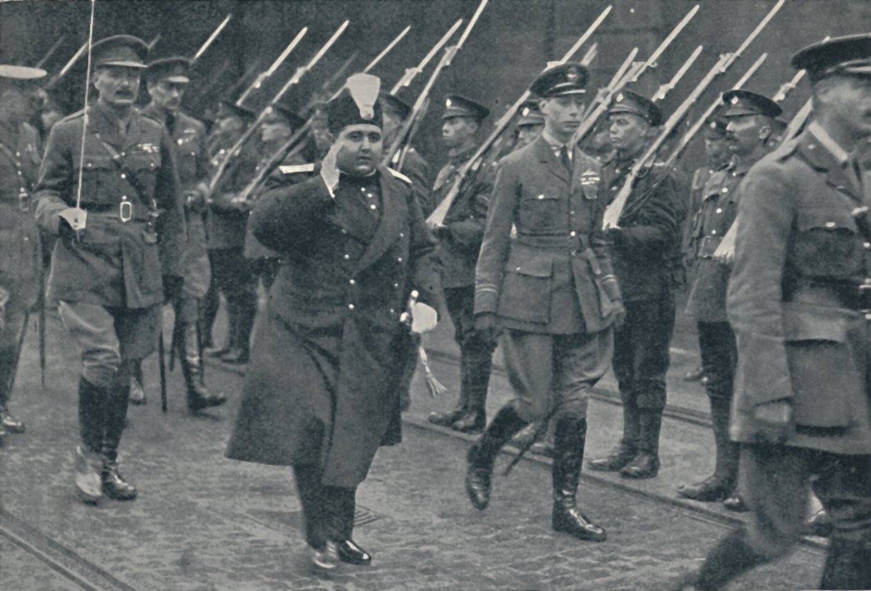 استقبال زائر أجنبي متميز آخر ، 1919 ، 1937. بواسطة غير معروف