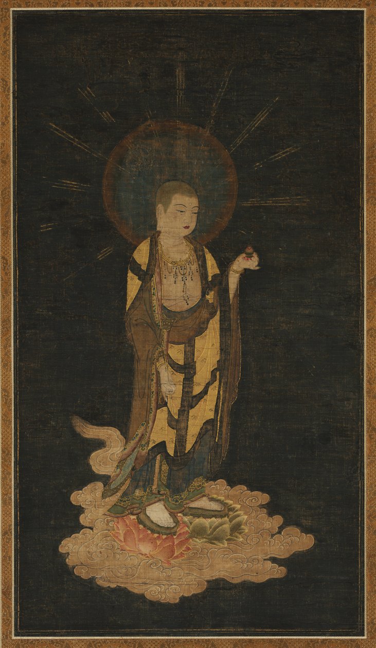 الترحيب بنسب جيزو بوساتسو ، 1200s. بواسطة غير معروف