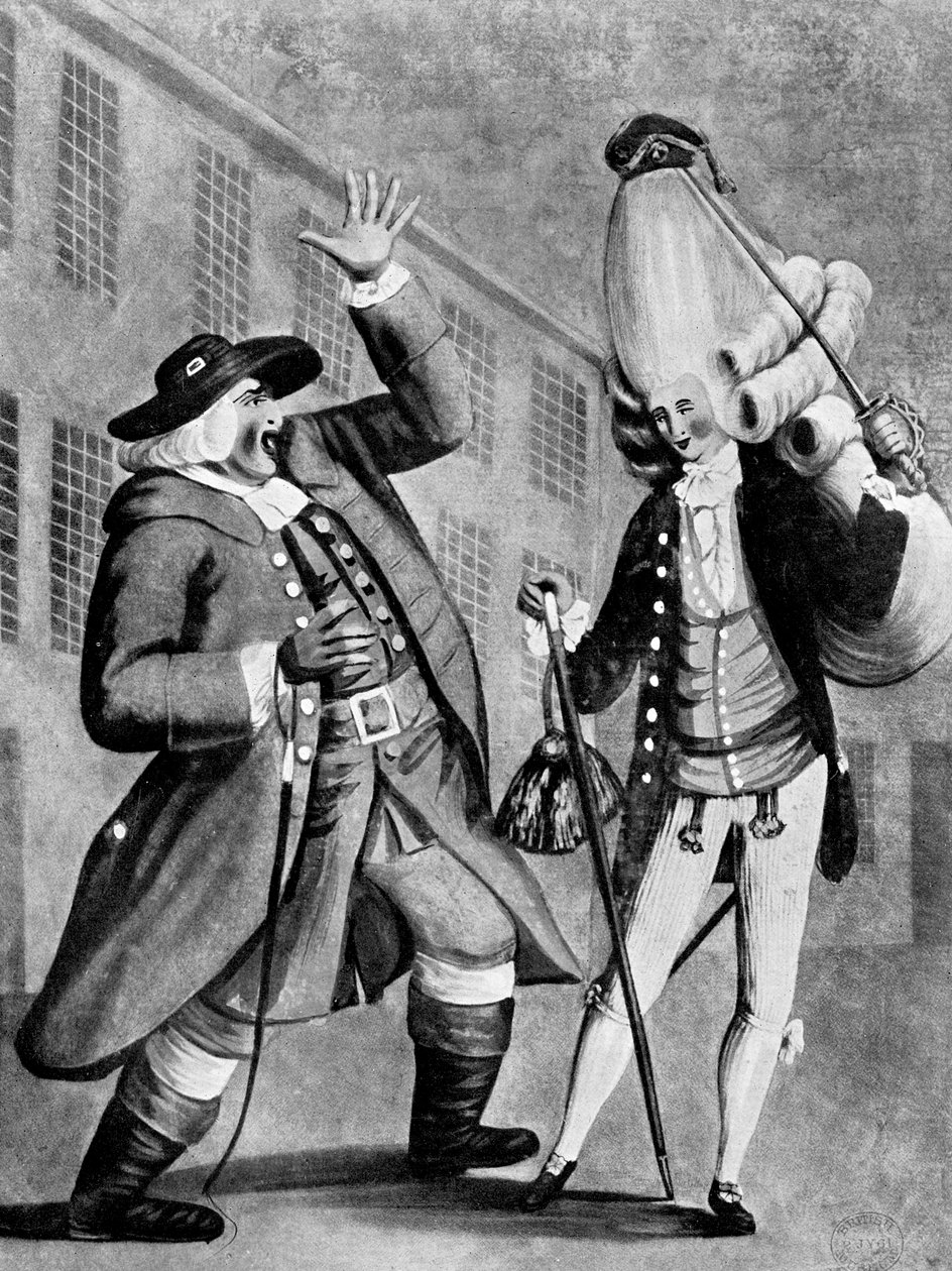 يوم جيد! هل هذا ابني توم !، 1770 بواسطة غير معروف