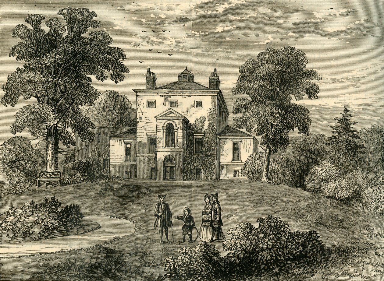 غرب كومبي ، في 1794 ، c1878. بواسطة غير معروف