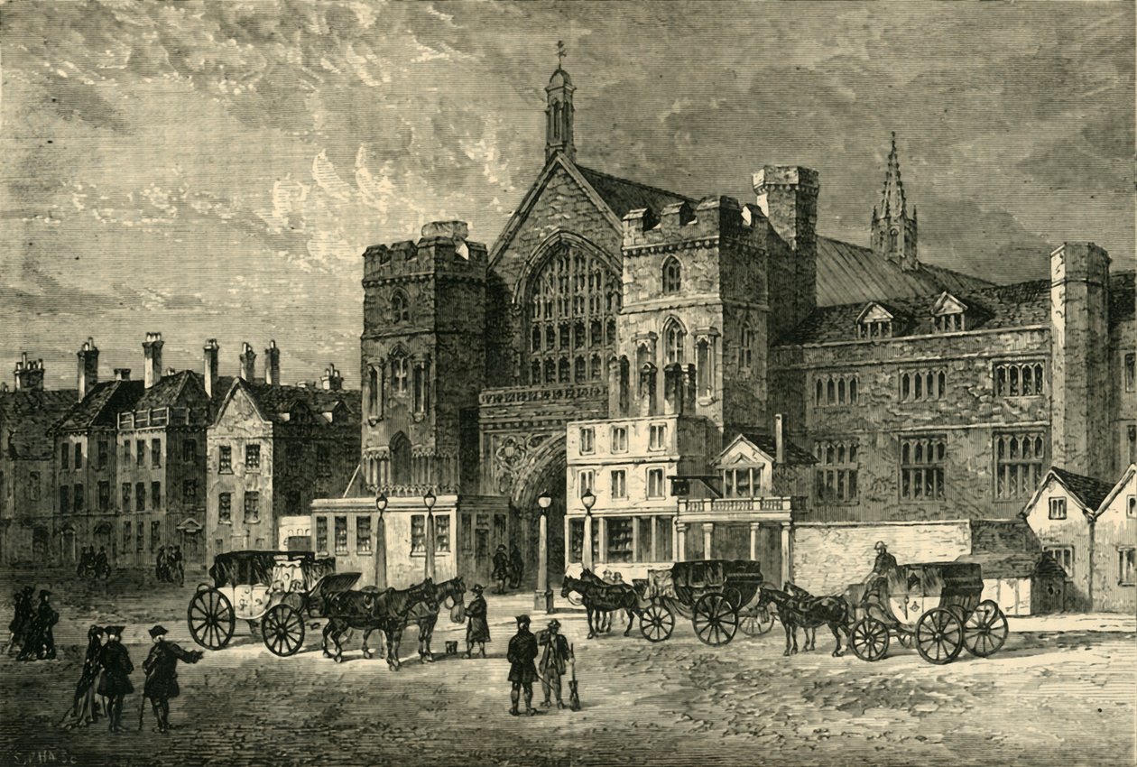 قاعة وستمنستر ، 1881. بواسطة غير معروف